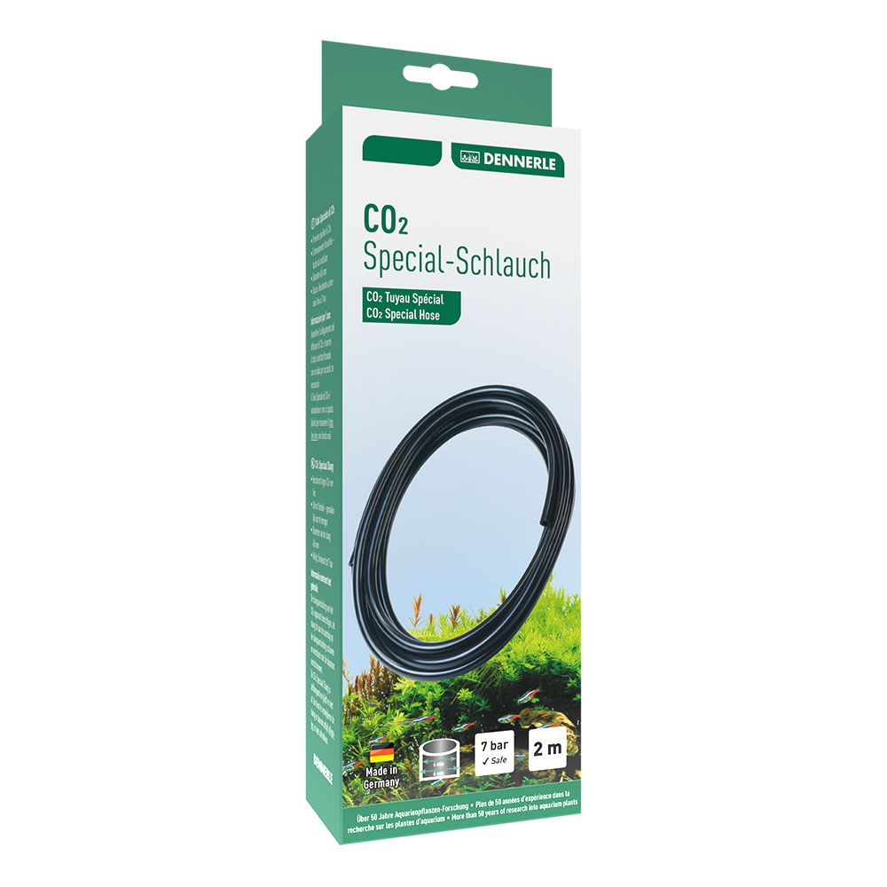 Dennerle Tubo speciale per CO2 Nero 2 metri