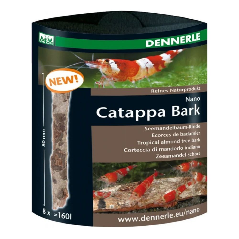 Dennerle Nano Catappa Bark Corteccia di mandorlo indiano 8pz per 160lt