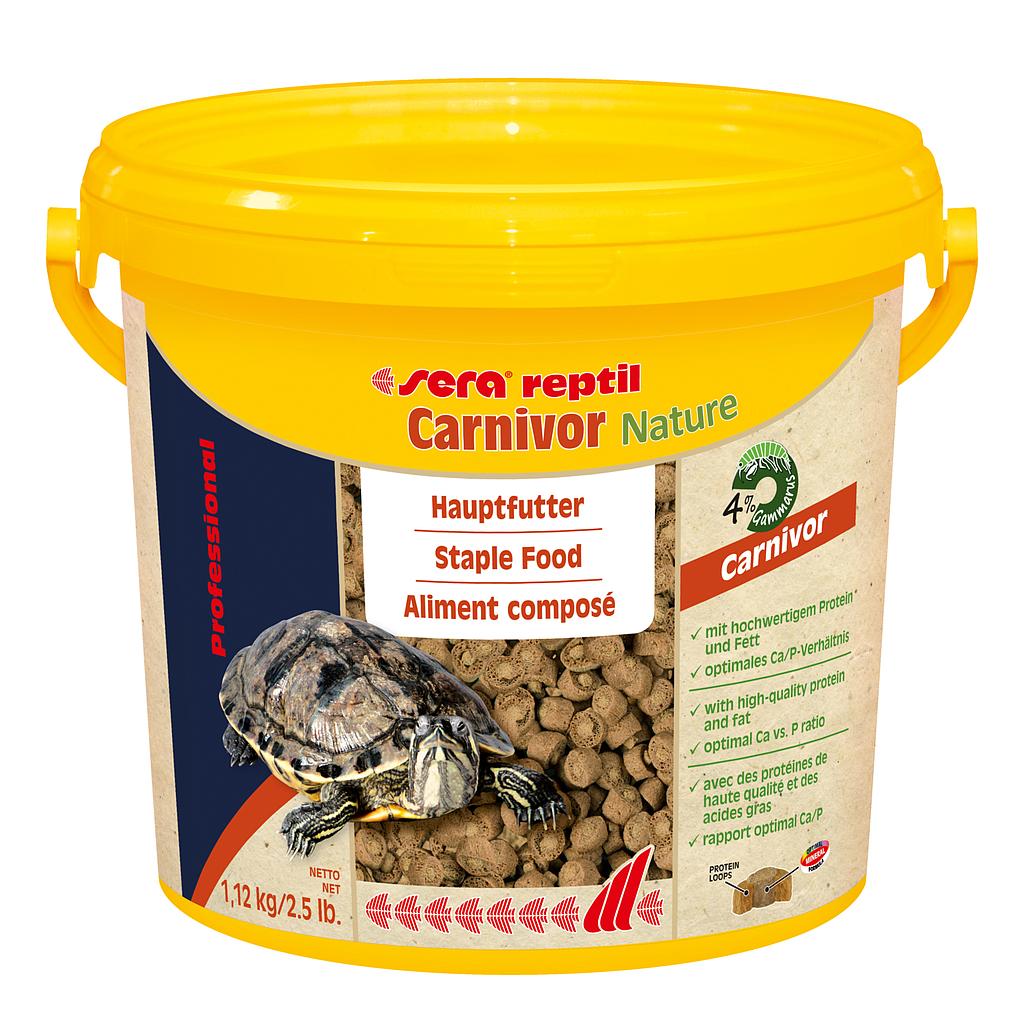 Sera Professional Reptil Carnivor Nature per Tartarughe d'acqua 3,8l 1,12Kg