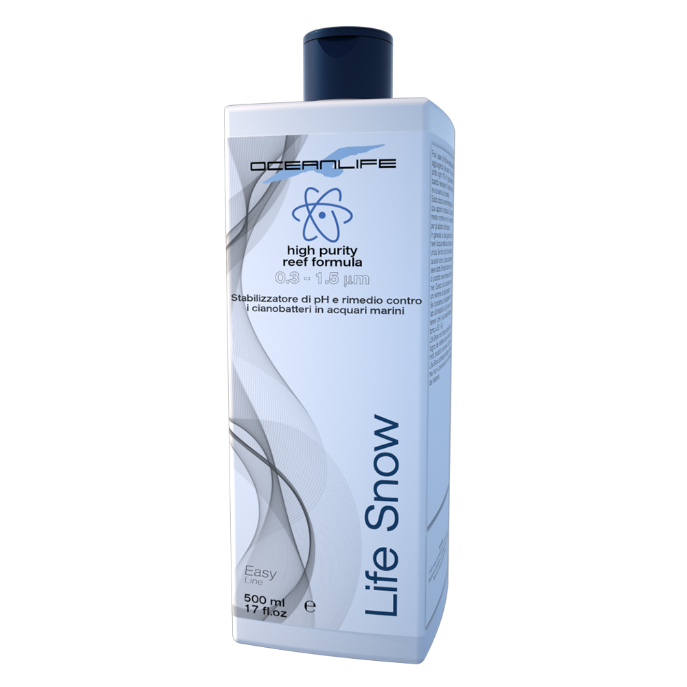 Oceanlife Life Snow Stabilizzatore di Ph e rimedio contro alghe patinose e cianobatteri 400ml