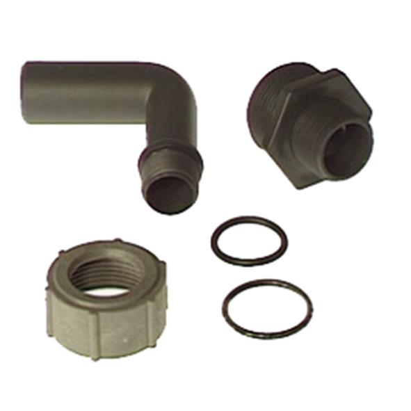 Eheim 7675900 Raccordo a gomito con ghiera per Filtro 2250