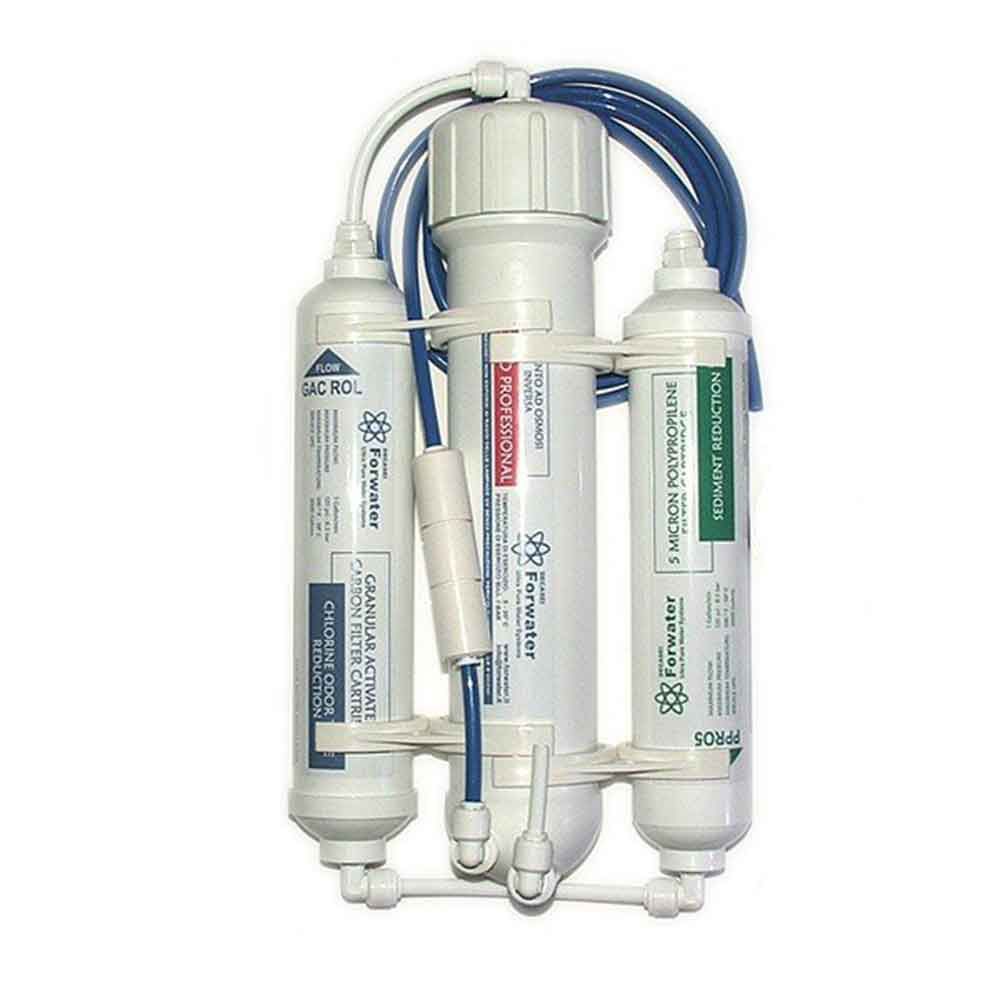 Forwater Impianto Osmosi in linea 190 l/giorno OSPURE50 PRO08