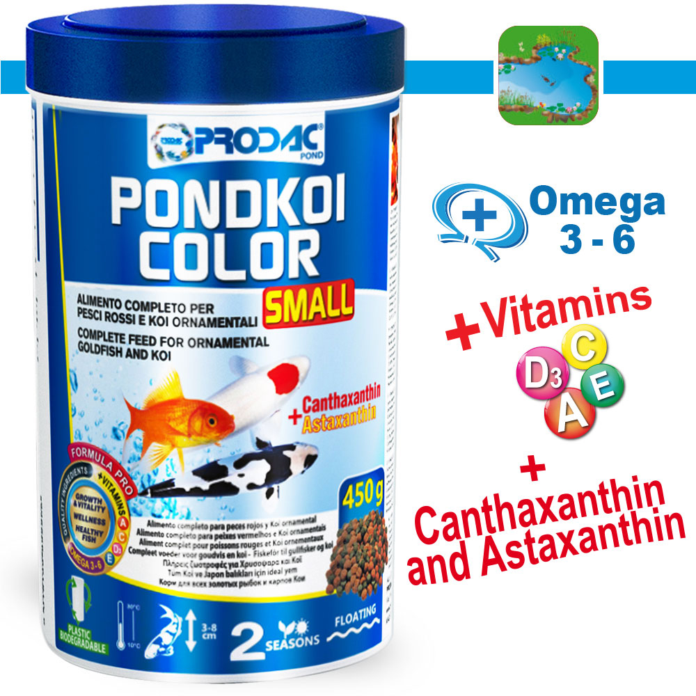 PondKoi Color small 1200 ml 450 gr