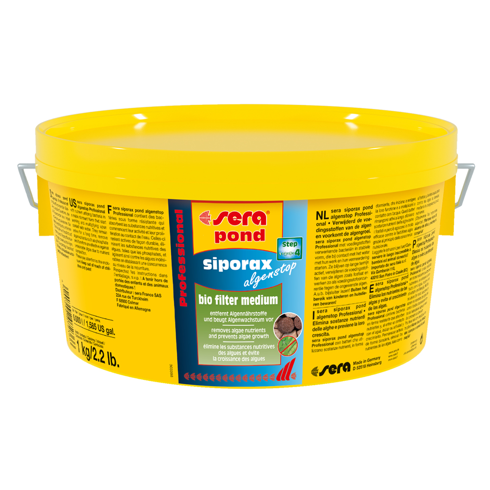 Sera Siporax Pond Algenstop Professional 2,2L 1kg