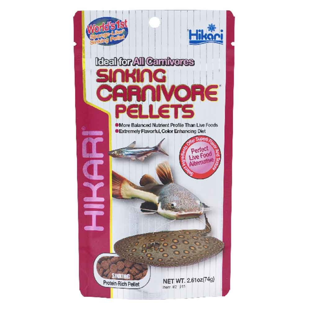 Hikari Sinking Carnivore Pellets 74gr