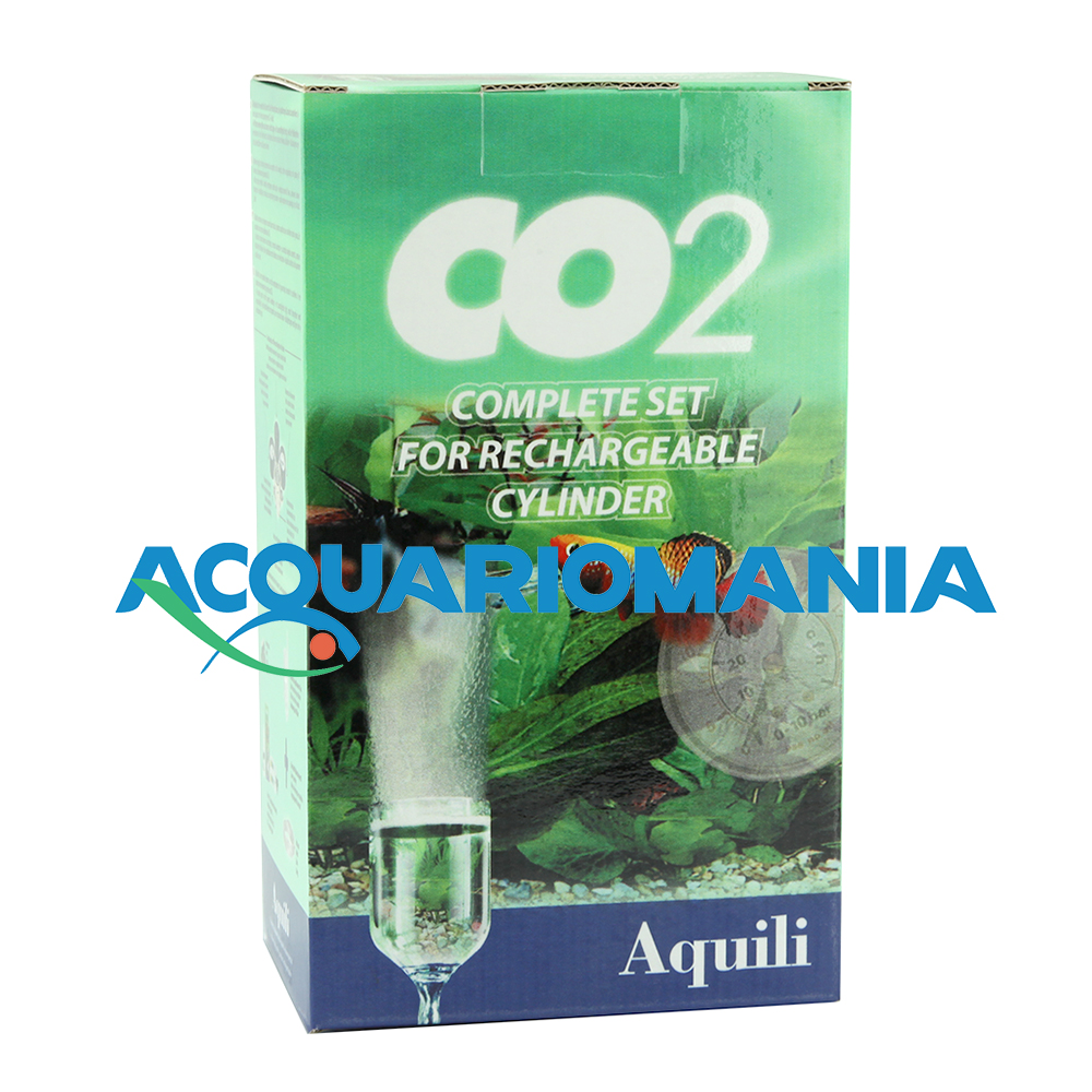 Aquili Impianto CO2 Complete Set per bombole ricaricabili