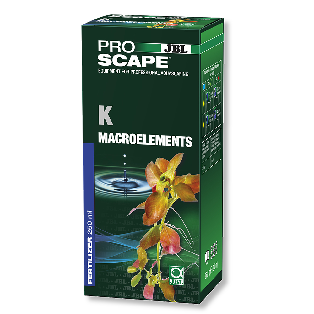 Jbl Pro Scape K  Macroelements Fertilizzante Potassio per Aquascaping 250ml
