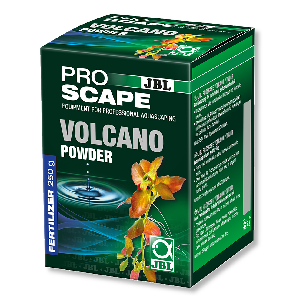 Jbl Volcano Powder Integratore substrato per acquari con piante 250g