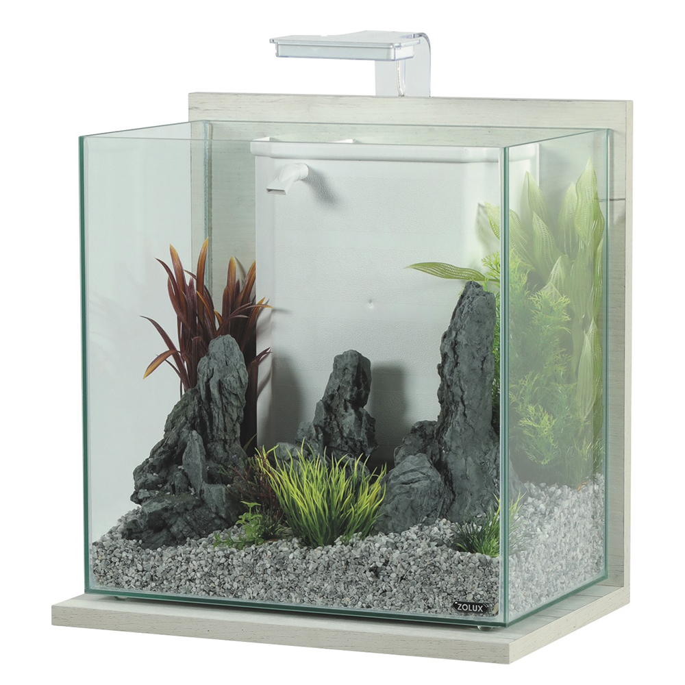 Zolux Acquario Idro 40 Ceruse Bianco 43x30x51,5cm 40 litri