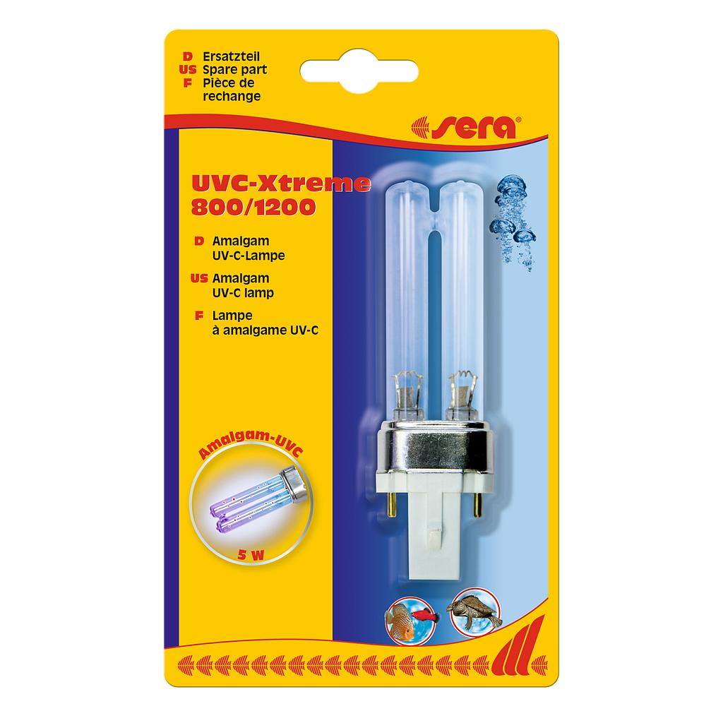 Sera Lampada UV-C Xtreme 800/1200 ricambio 5W
