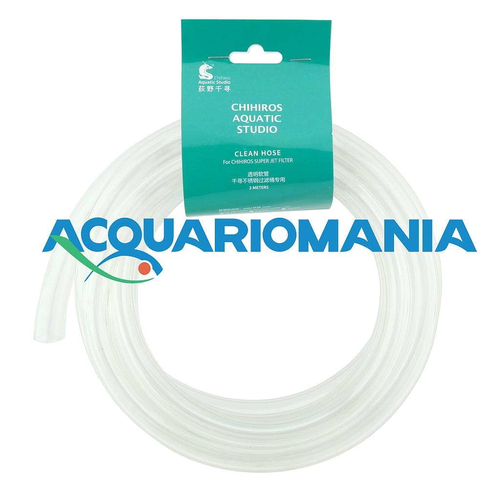 Chihiros Clear Hose Tubo in gomma extrachiaro 16/22mm 3metri