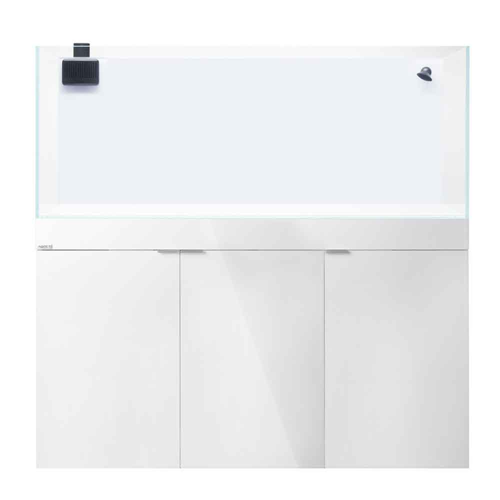 Aqpet Aqua 120 Complete Acquario Marino con supporto Bianco