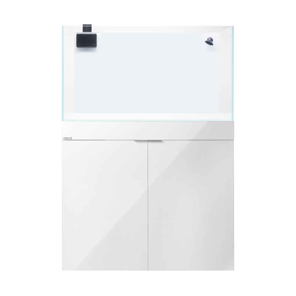 Aqpet Aqua 90 Complete Acquario Marino con supporto Bianco