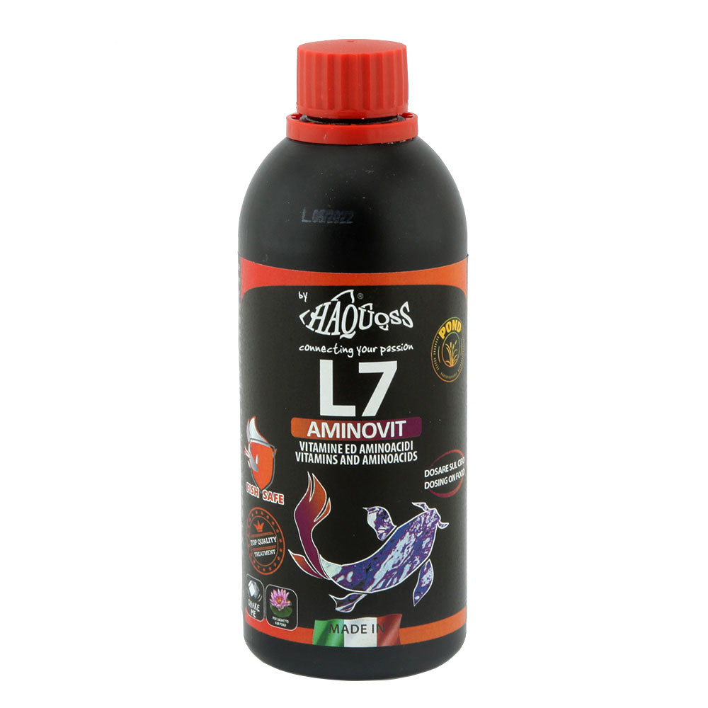 Haquoss L7 Pond Aminovit Aminoacidi e Vitamine per Pesci da Laghetto 250ml