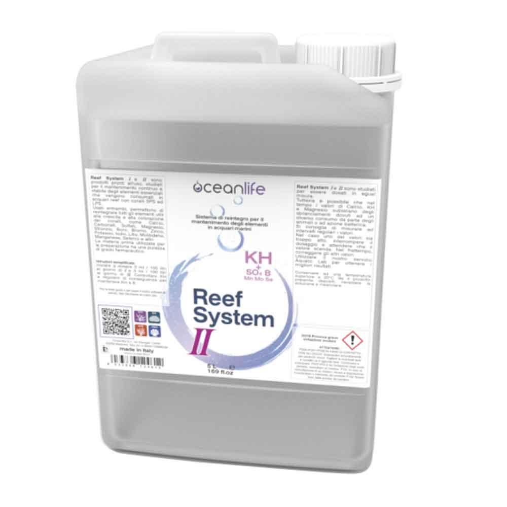 Oceanlife Reef System II KH SO4 B Mn Mo Se 20 Litri