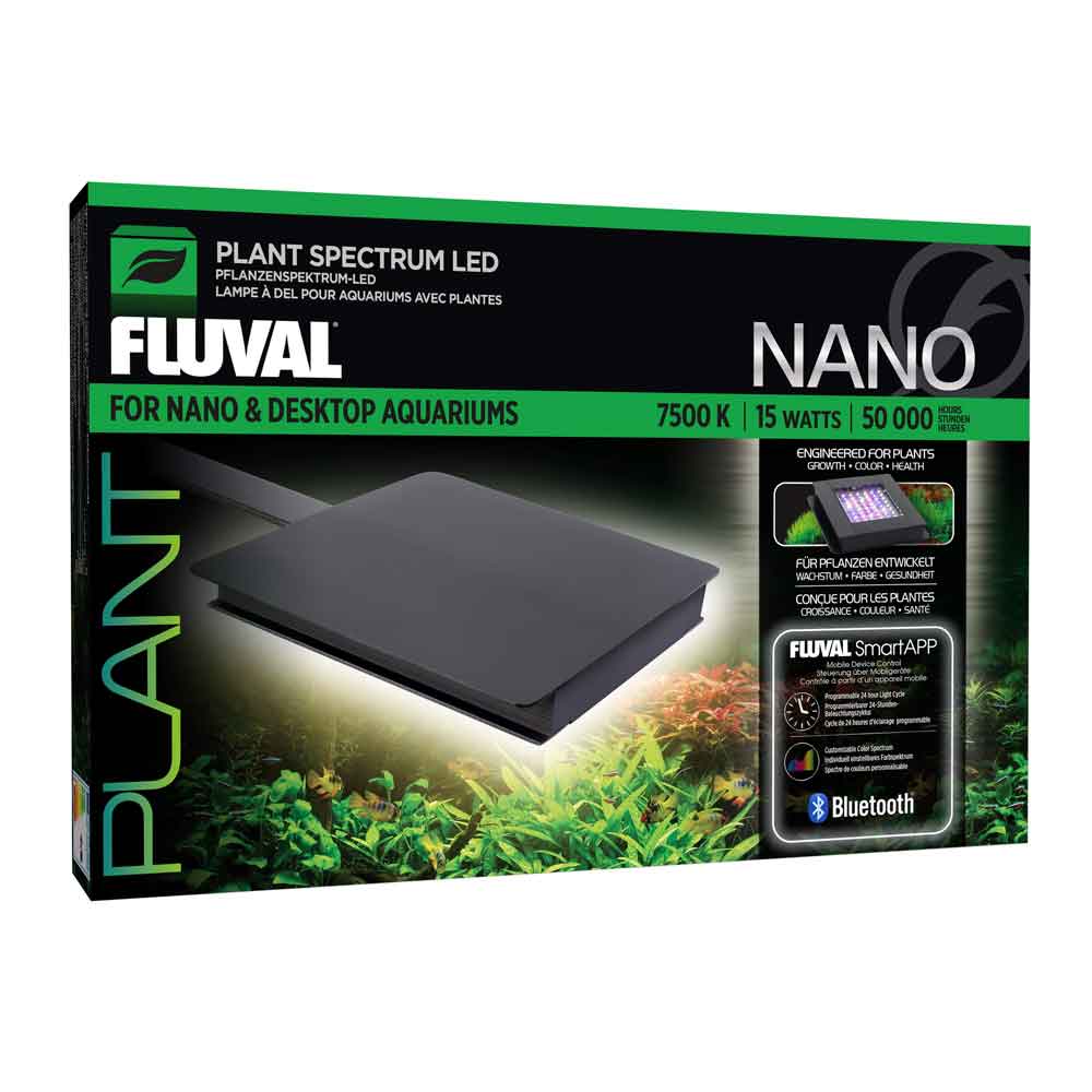 Askoll Fluval Plant Nano Led Plafoniera 15W Bluetooth 7500K°