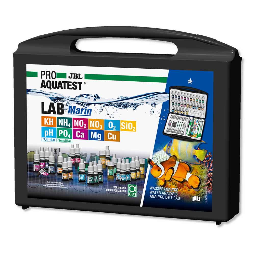 Jbl Pro Aquatest Lab Marin Test Valigetta Acqua marina 11 parametri