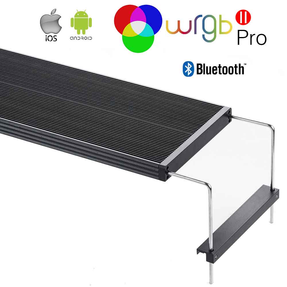 Chihiros WRGB 30 II Pro Plafoniera Led per Acqua dolce Nero 37W da 30 a 45cm
