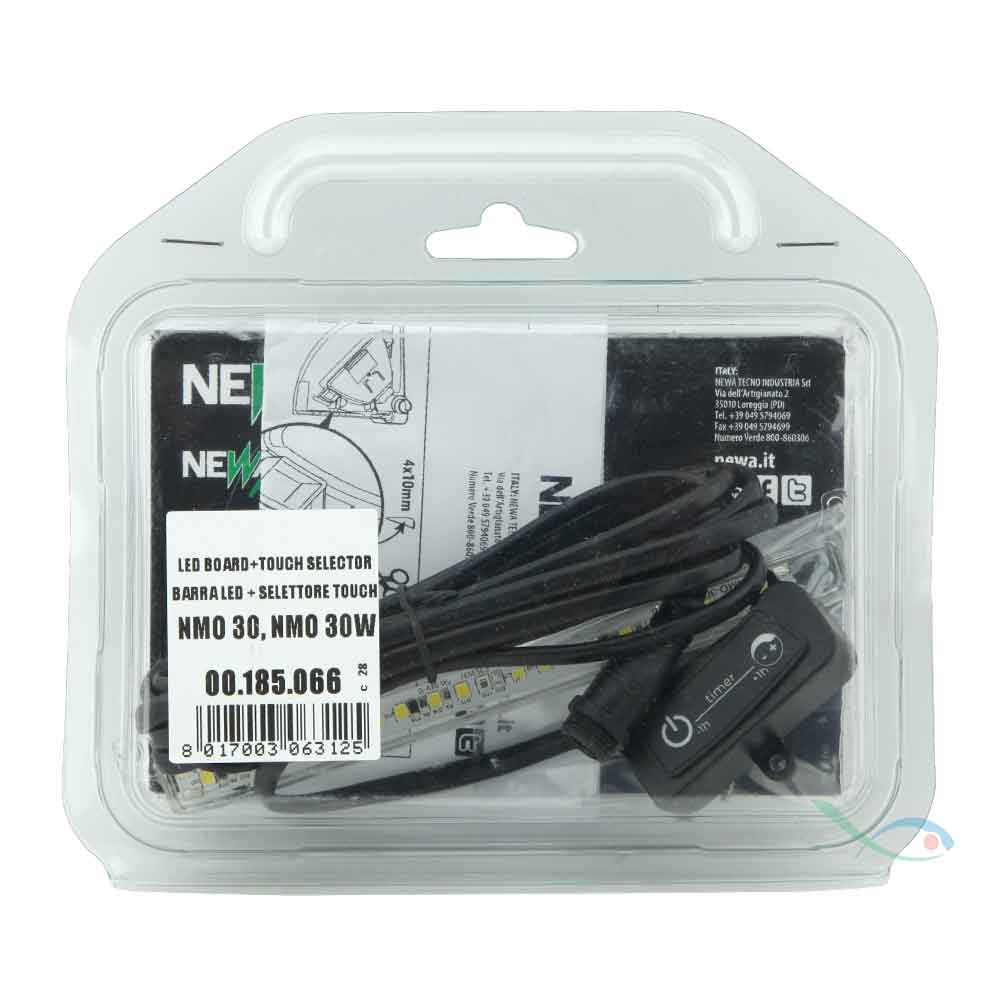 Newa Barra Led con selettore Touch More 30 Bianco e Nero 2020