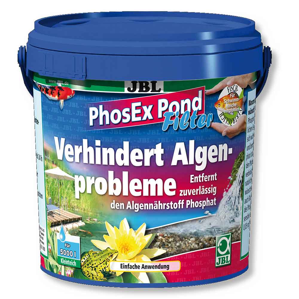 Jbl PhosEx Pond Direct Elimina fostato per laghetto 500g per 5000 litri