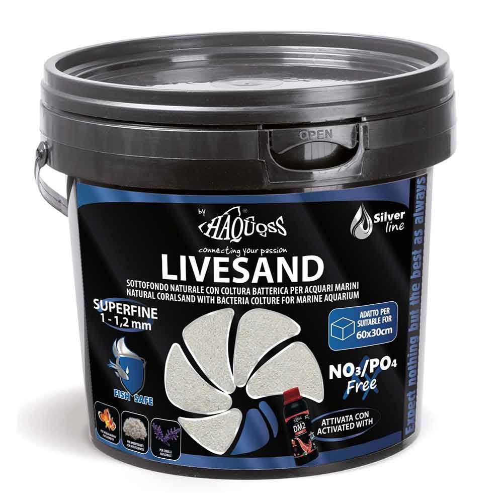 Haquoss Livesand Superfine 1-1,2mm 3,6Kg