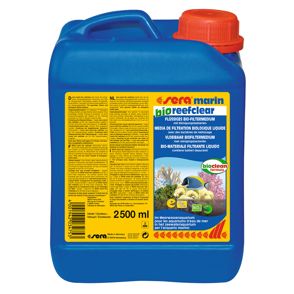Sera Marin Bio Reefclear Batteri per Marino 2500ml