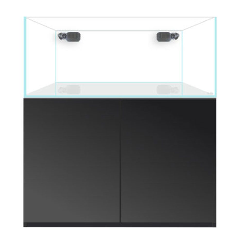 Blau Aquaristic Set Marine Gran Cubic Experience 122 Nero Acquario Marino con Supporto 300 Litri