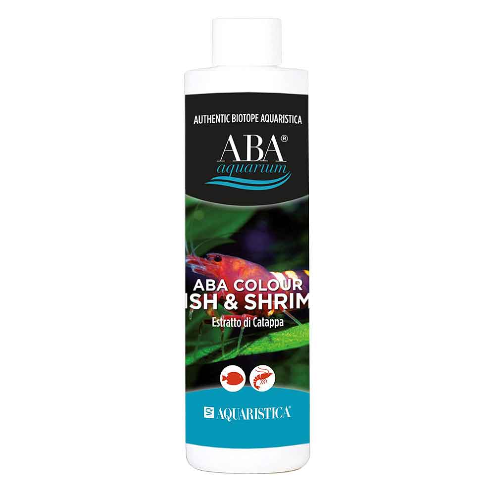 Aquaristica ABA Colour Fish &amp; Shrimp Estratto di Catappa 125ml