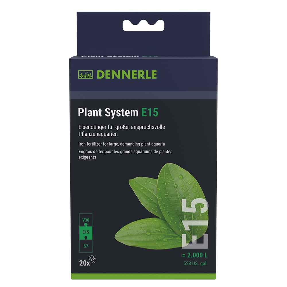 Dennerle Plant System E15 Fertilizzante a base di Ferro 20pz