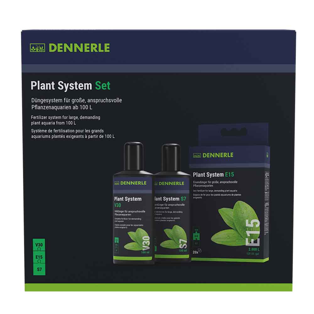 Dennerle Plant System Set  (V30+S7+E15) Fertilizzazione fino a 100lt