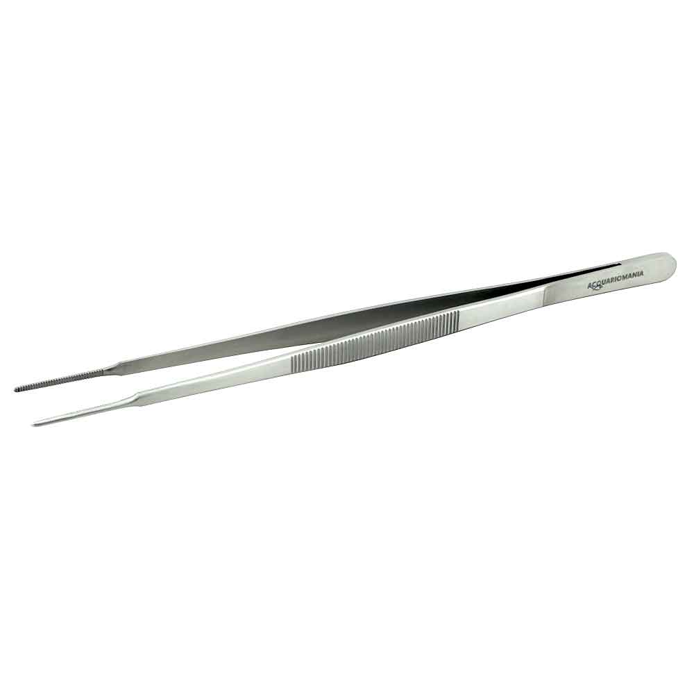 Acquariomania Pinza Acciaio Inox dritta Punta fine 25cm