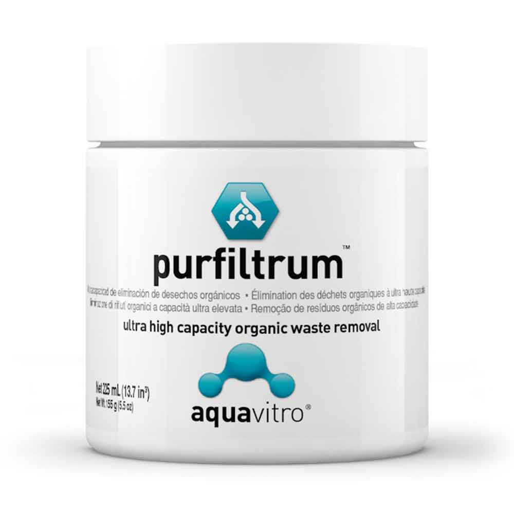 Aquavitro Purfiltrum Rimozione dei rifiuti organici ad altissima capacità 100ml