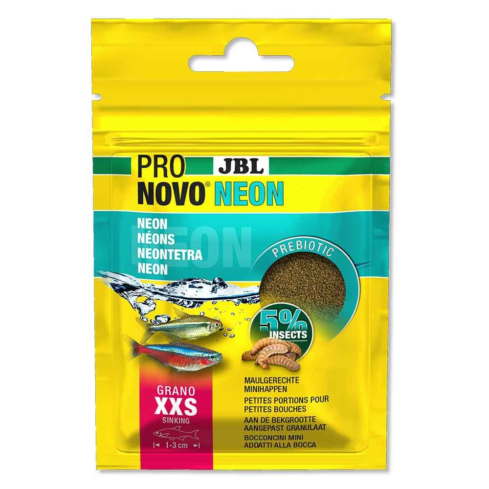 Jbl ProNovo Neon Grano XXS Granulare con Insetti e Prebiotici 20ml 16gr