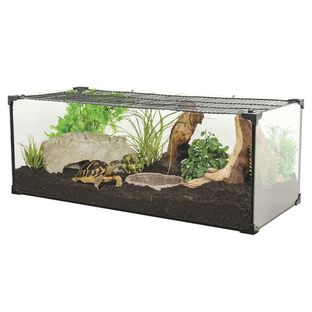 Zolux Karapas Terra 60 Pro Tartarughiera 60,5x30,5x25,5h cm
