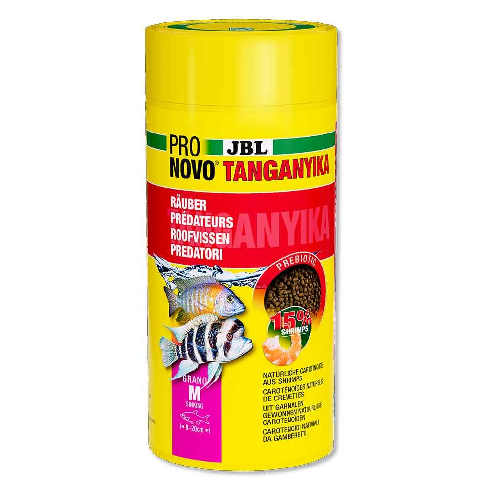 Jbl ProNovo Tanganyka Grano M Granulare con Shrimps e Prebiotici 1000ml 570gr