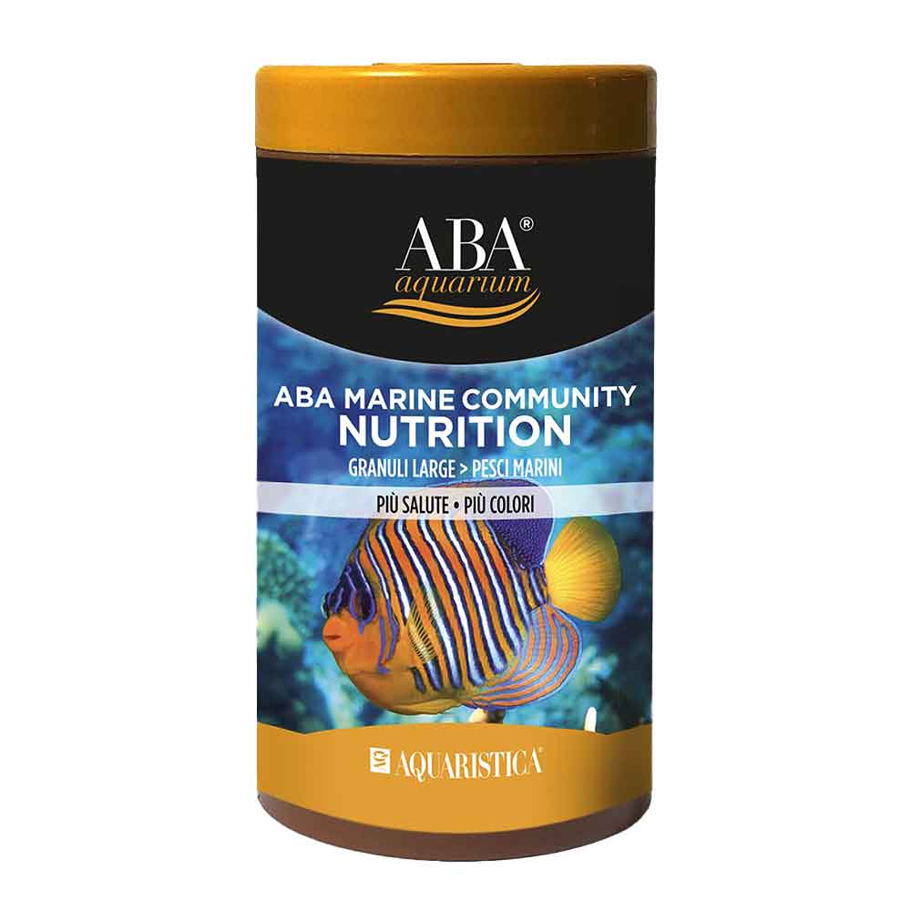Aquaristica ABA Marine Community Nutrition Granuli Large Pesci marini 250ml 120g