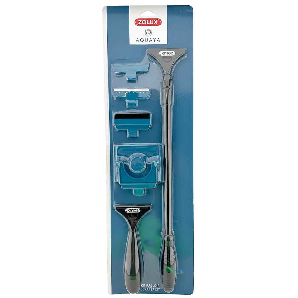 Zolux Aquaya Set Raschietti per pulizia acquario