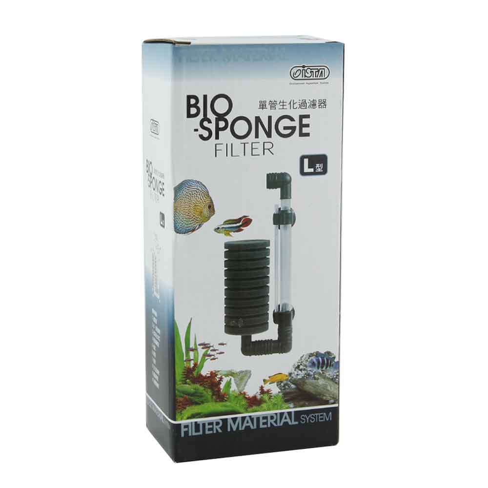 Ista Bio Sponge Filter Filtro interno a spugna con ventose 23x9cm Large