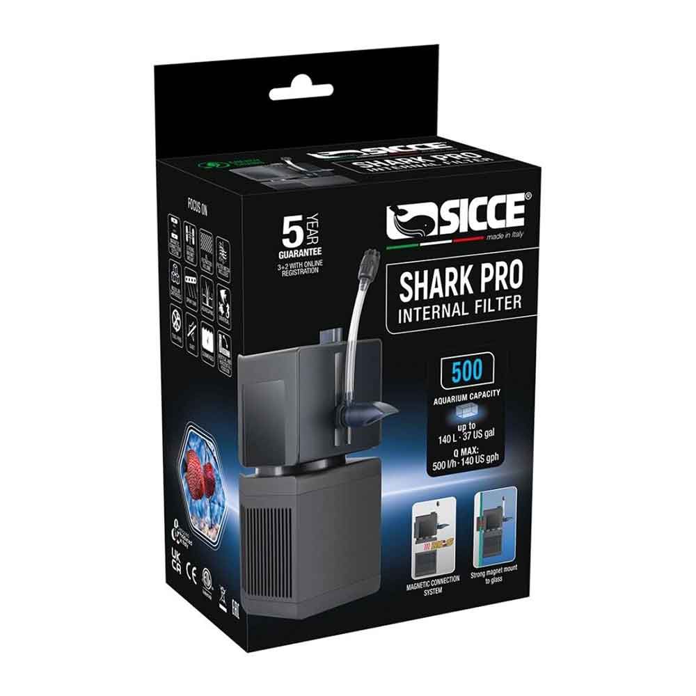 Sicce Shark Pro 500 Filtro interno per 40-140 litri