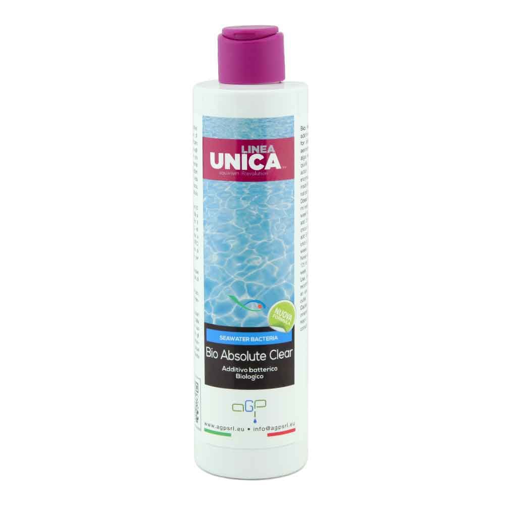 Unica Bio Absolute Clear Seawater Bacteria Additivo batterico biologico chiarificante per marino 125ml