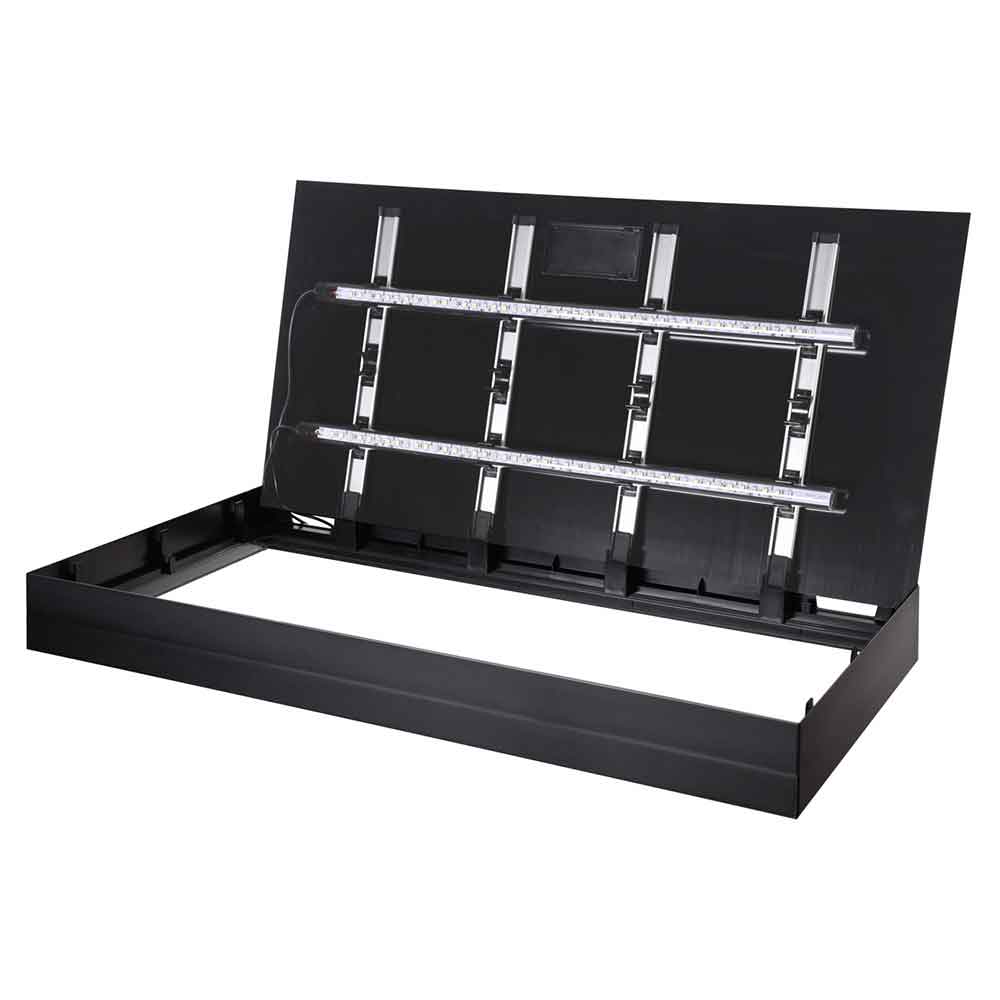 Sera Aqua Tank Light Set Cover 2 LED Coperchio per acquario 82,7x41x8h cm