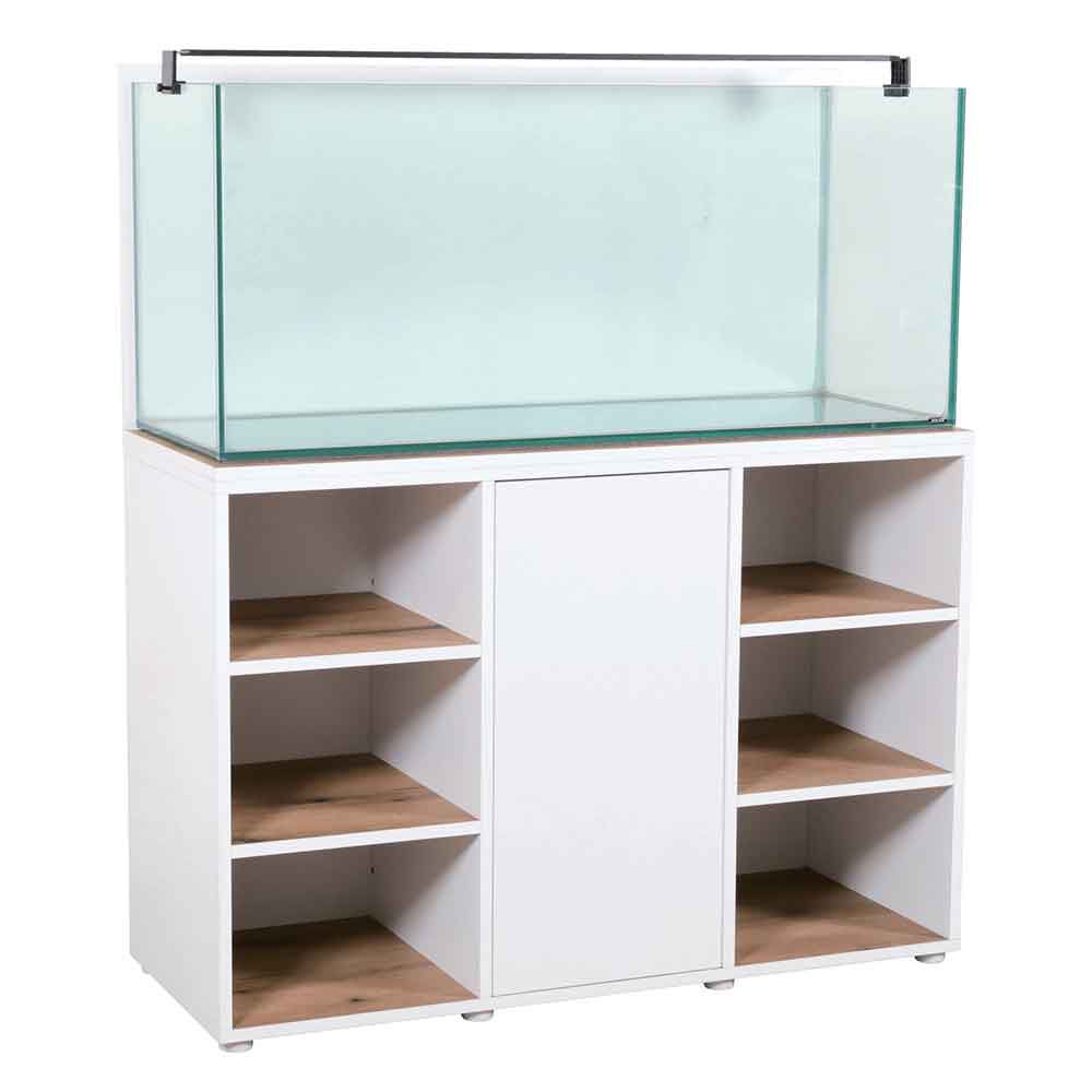 Zolux Acquario Aqua IdroMax Bianco 230 Completo con Supporto 111,8x45x137h cm