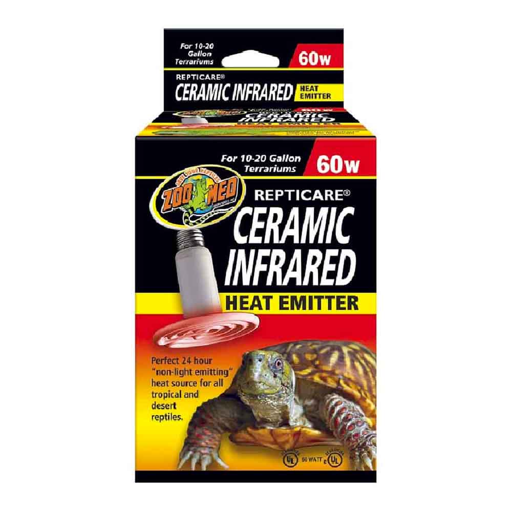 Zoomed Ceramic Heat Emitter Lampada riscaldante 60W