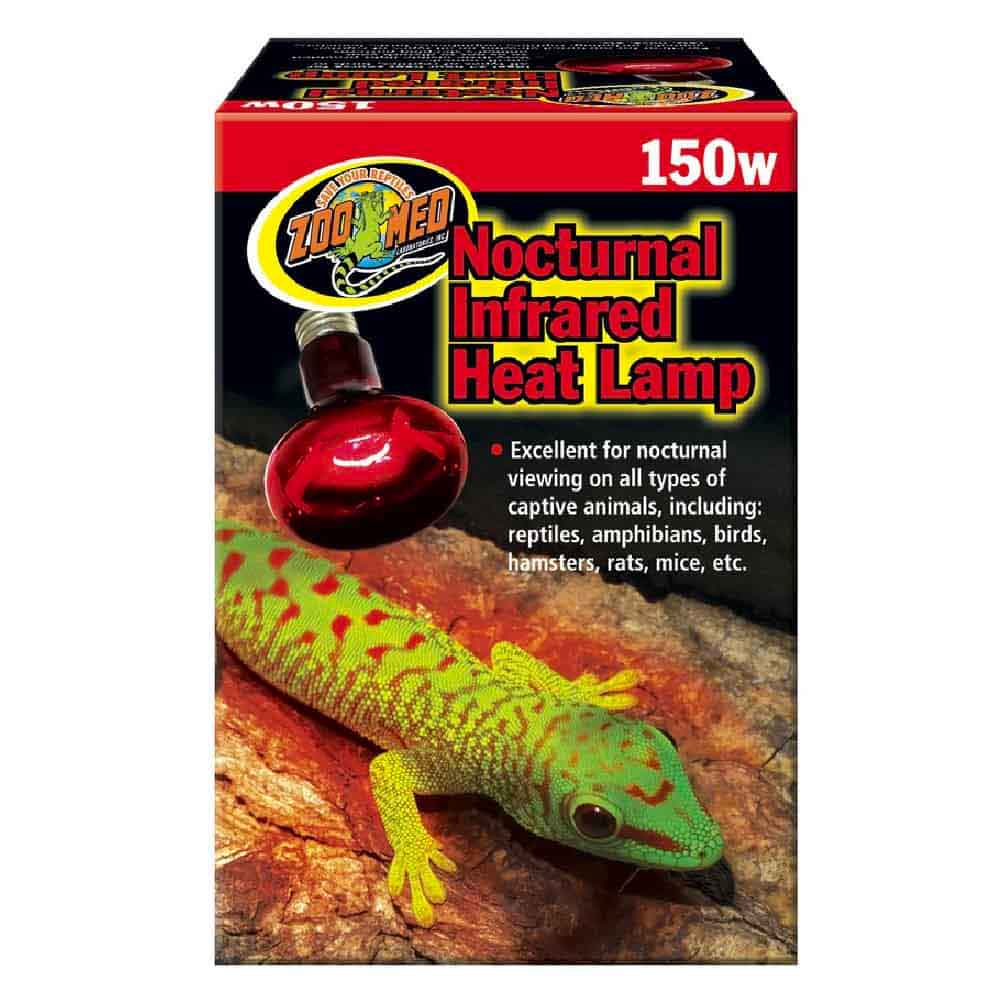 Zoomed Nocturnal Infrared Heat Lamp Infrarosso 150W