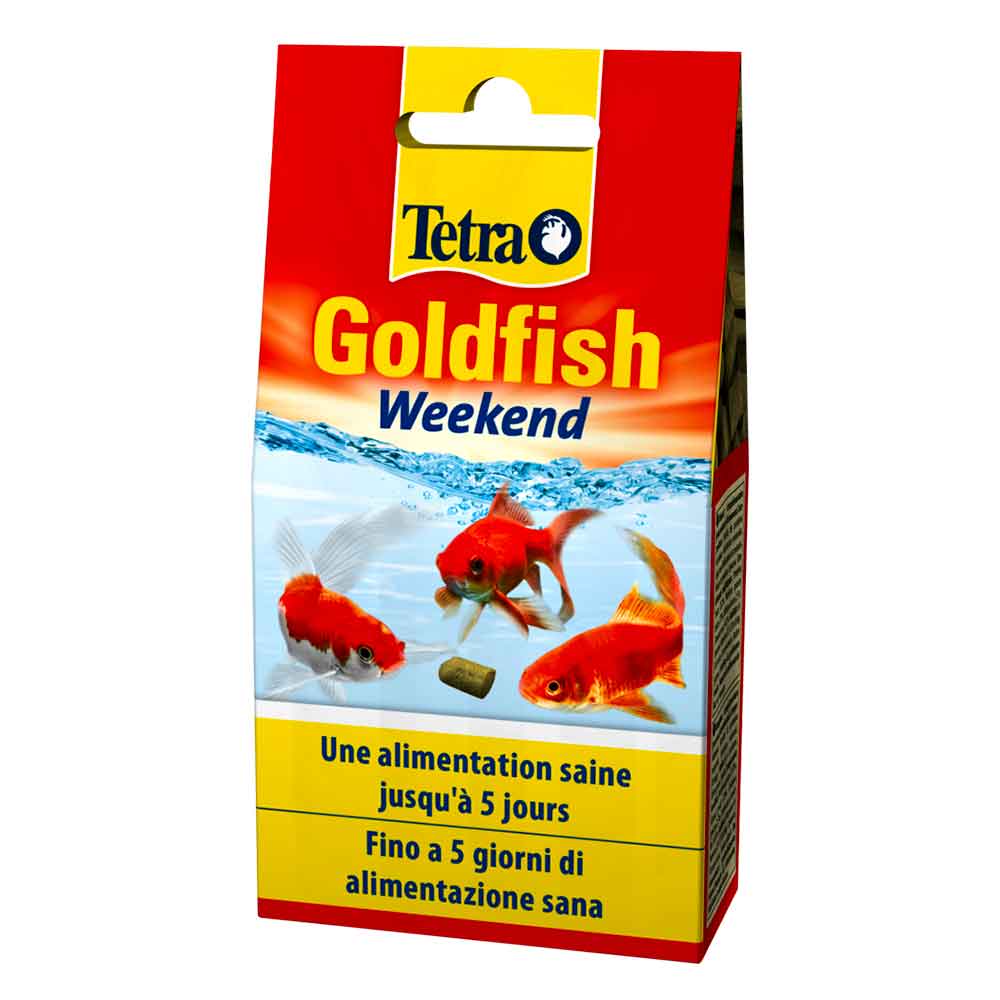 Tetra Goldfish Weekend 12Gr Alimento Pesci Rossi fino a 5 giorni