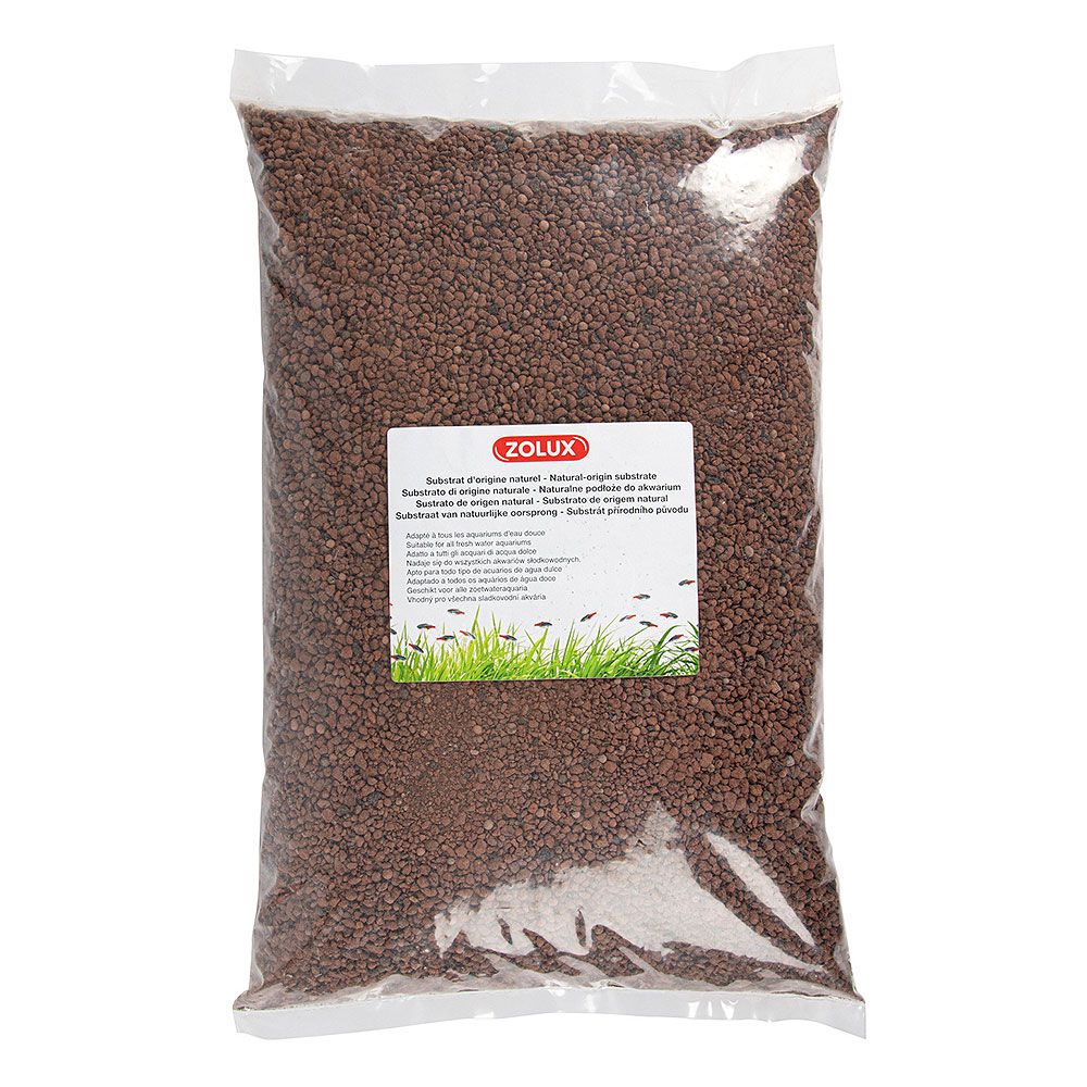 Zolux Aquasand Plant Substrato naturale per acquari piantumati 8 L 1/4mm