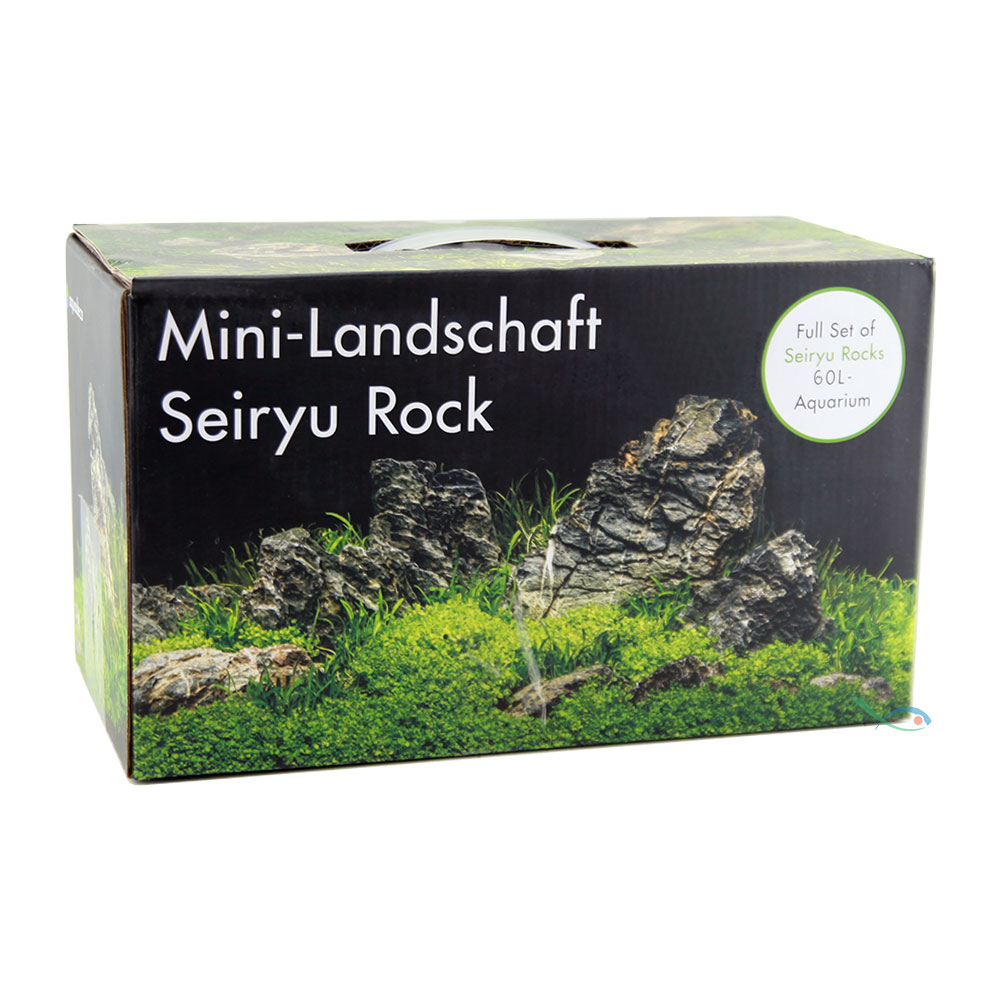 Aquadeco Mini Landschaft Seiryu Rock Set per Acquari di 60 9pz litri circa