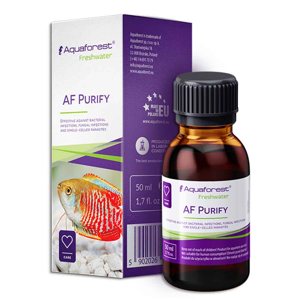 Aquaforest AF Freshwater AF Purify Bagno per Pesci 50ml