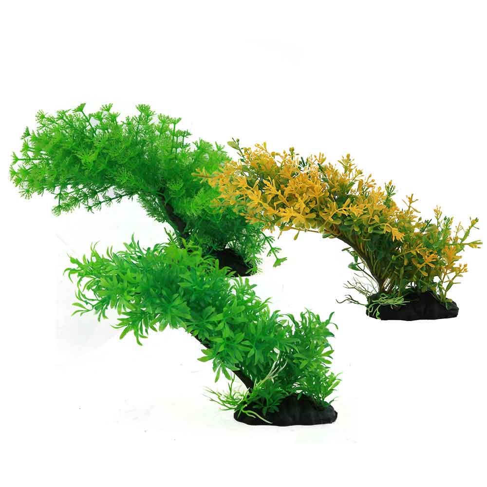 Blu Bios Dekor Bushy Pianta plastica 20x15cm 1pz