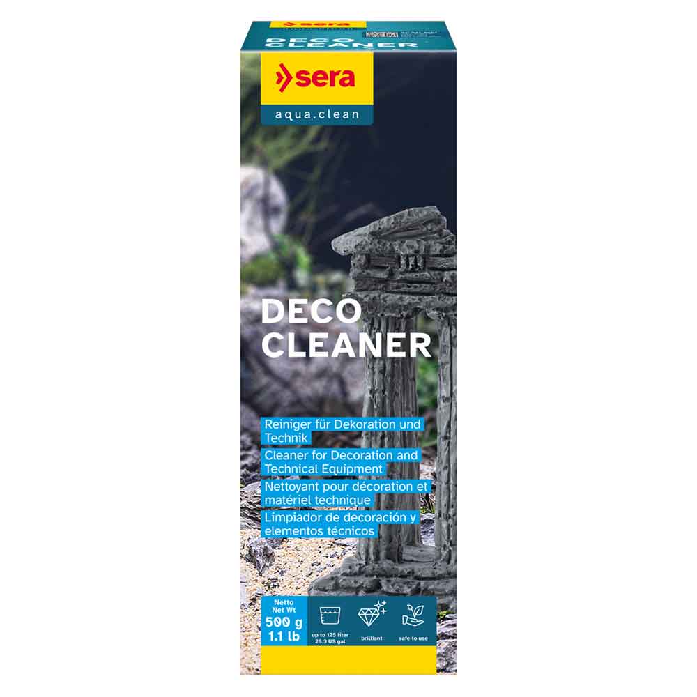 Sera Deco Cleaner Detergente per Hardscape e attrezzature tecniche 500gr
